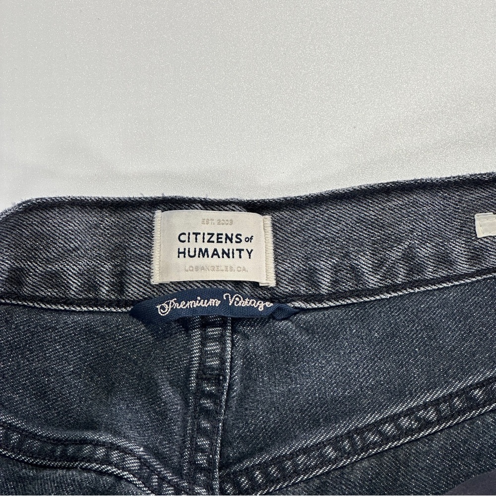 Citizens of Humanity Straight Leg Crop Jeans Daphne Size 29 - Picture 6 of 14
